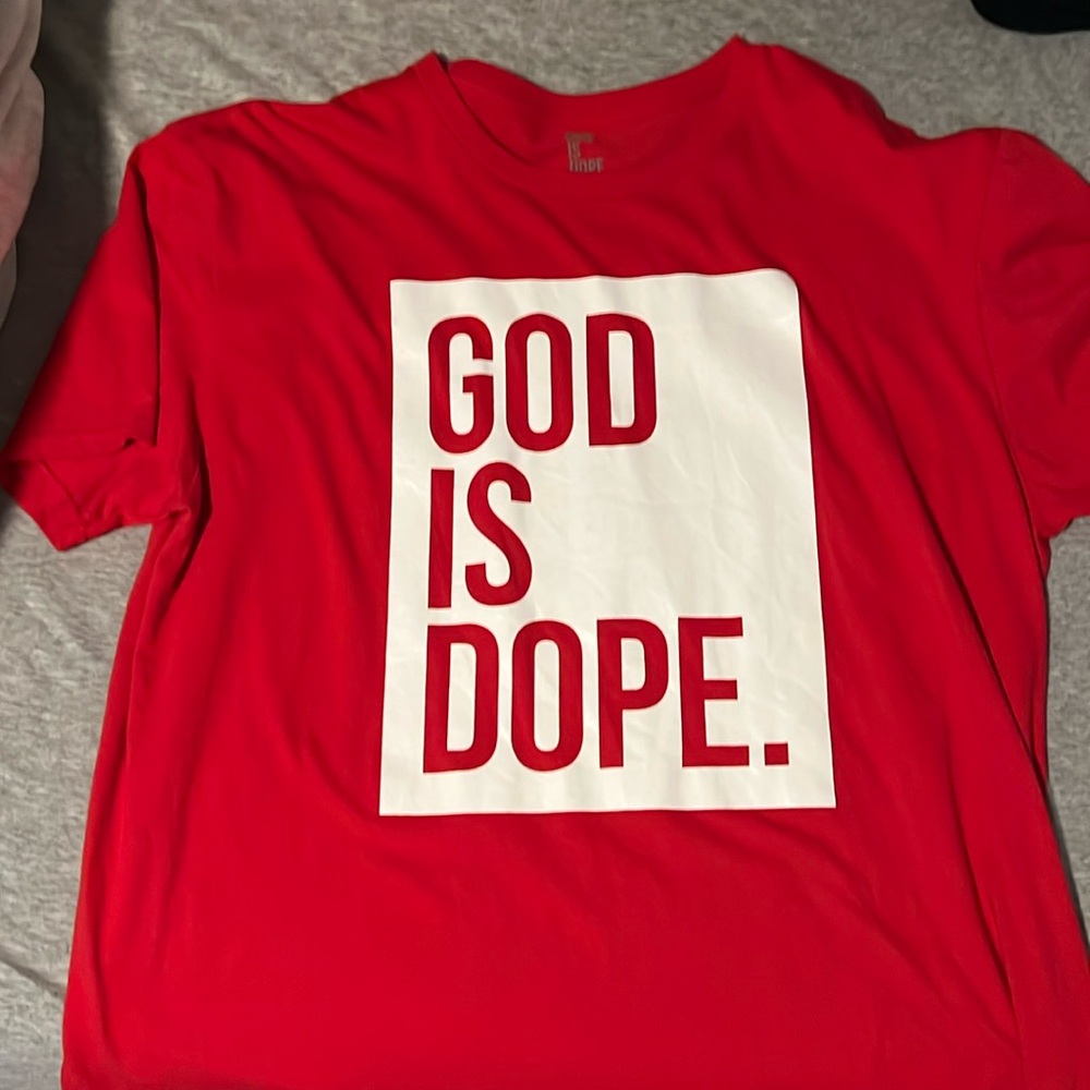 God Is Dope Short Sleeve Shirt